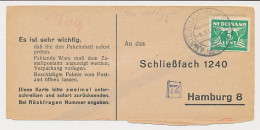 Naarden / Bussum - Hamburg Duitsland 1943 - Liebesgabenpaket - Zonder Classificatie