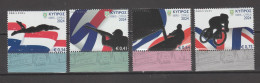CYPRUS - CHYPRE - ZYPERN - 2024 - Summer Olympic Games Paris Set Of 4 Stamps MNH** - Zomer 2024: Parijs
