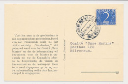  Postagent Van Der Steng - Onze Marine 1947 - Aan Comite - Unclassified