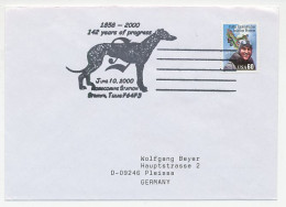 Cover / Postmark USA 2000 Dog - Other & Unclassified