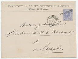 Naamstempel Millingen 1886 - Cartas & Documentos