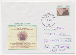 Postal Stationery Romania 2000 George Fernic - Aviation Pioneer - Airplanes