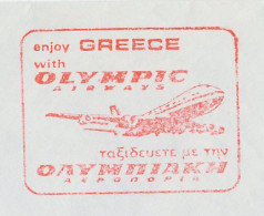 Meter Cover Greece 1984 Olympic Airways  - Aviones