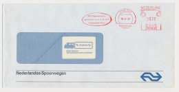 Illustrated Meter Cover Netherlands 1982 - Postalia 5048 NS - Dutch Railways - Day Tourism - Recreation For Everyone - Trains