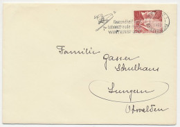 Cover / Postmark Switzerland 1952 Wintersport - Skiing - Hiver