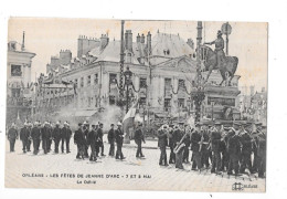 ORLEANS - 45 -  Les Fetes De JEANNE D'ARC Des 7 Et 8 Mai -  Le Défilé Des Pompiers Et La Musique - SON4/GEO - - Orleans