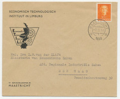 Envelop Maastricht 1953 - Economisch Technologisch Instituut - Unclassified