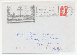 Cover / Postmark France 199(?) Charles De Gaulle - Other & Unclassified