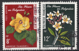 Polynésie Timbres-Poste Aérienne N°126 & 127 Oblitérés TB  Cote : 1€90 - Used Stamps