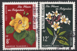 Polynésie Timbres-Poste Aérienne N°126 & 127 Oblitérés TB  Cote : 1€90 - Usati