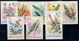 ROMANIA 1966 FLOWERS MI No 2525-32 MNH VF!! - Unused Stamps