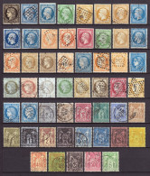 France 1849/1890 - Superbe Collection 53 Timbres Napoléon Cérès - TB 1er Choix - Collections