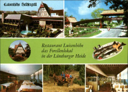 71475702 Walsrode Lueneburger Heide Restaurant Luisenhoehe Heidjergrill Forellen - Walsrode