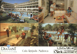 71475366 Cala Ratjada Mallorca Aparthotel Diamant Empfangshalle Swimming Pool Te - Autres & Non Classés