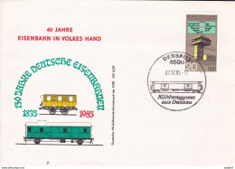 DDR 40 Jahre Eisenbahn In Volkes Hand 07-12-1985 - Trains