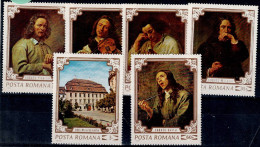 ROMANIA 1970 BRUKENTHAL MUSEUM IN SIBIU MI No 2897-902 MNH VF!! - Unused Stamps