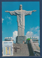 Brésil - Carte Maximum - Monument To Jesus Christ - 1981 - Cartes-maximum