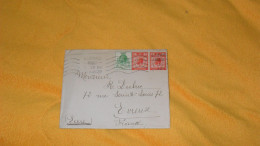 ENVELOPPE ANCIENNE DE 1929../ CACHETS SOUTHALL MIDDK ANGLETERRE POUR EVREUX + TIMBRES X3 - Covers & Documents