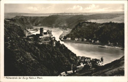 71472001 St Goarshausen Rheinpanorama Mit Burg Katz Ehrenthal - Loreley