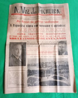 Figueira Da Foz - Jornal A Voz Da Figueira Nº 198 De 1956 - Imprensa. Coimbra. Portugal. - Informations Générales