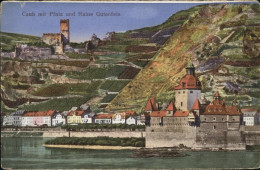 71471969 Kaub Rheinpanorama Mit Pfalz Und Ruine Gutenfels Kaub - Kaub