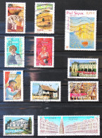 France 2003 - 11 Timbres N° 3562-3563-3584-3590-3591-3593-3595-3596-3597-3603-3605 - Used Stamps