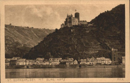 71471959 St Goarshausen Rheinpanorama Mit Burg Katz Ehrenthal - Loreley