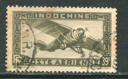 INDOCHINE- P.A Y&T N°18- Oblitéré - Poste Aérienne