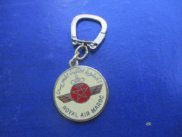 ROYAL AIR MAROC COMPAGNIE AERIENNE  PORTE CLE CLEFS CLES - Key-rings