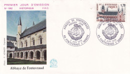 1er Jour, Abbaye De Fontevraud - 1970-1979