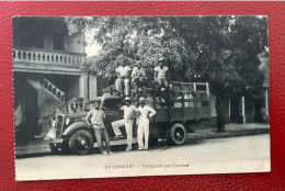 Conakry - Transport Par Camion Animé - Ecrite Le 12 Août 1938 - Guinee