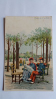 CPA PARIS DANS LA RUE LA NOUNOU ET SON PAYS DES TUILERIES  ED RAPHAEL TUCK SCENE ANIMEE CHAISE MILITAIRE GRADE - Other & Unclassified