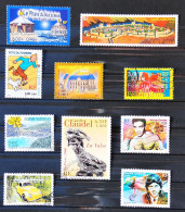 France 2000 - 10 Timbres N° 3294-3302-3303-3307-3308-3309-3311-3312-3322-3316 - Oblitérés