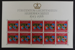 Liechtenstein, MiNr. 496 Kleinbogen, Postfrisch - Other & Unclassified