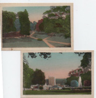 Cartes Postales Anciennes X 2 - Dép. 58  - SAINT HONORE LES BAINS - Parc - Saint-Honoré-les-Bains