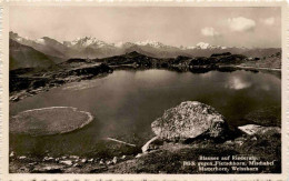 Blausee Auf Riederalp - Blick Gegen Fletschhorn (6929) * 1939 - Riederalp