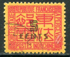 INDOCHINE- Taxe Y&T N°65- Oblitéré - Postage Due