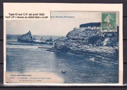 D 820 / N° 159 SUR CARTE POSTALE - 1921-1960: Période Moderne