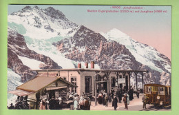 Alte Ansichtskarte - Schweiz -  Station Eigergletscher - Jungfrau - Autres & Non Classés