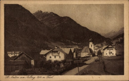 CPA St. Anton Am Arlberg In Tirol, Teilansicht, Kirche - Autres & Non Classés