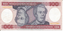 BRAZIL 100 CRUZEIROS N/D (1984) - Brazil