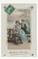  CPA Fantaisie Couple . Femme Homme N°4417 . 1910 - Couples