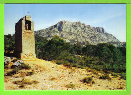 VUE AERIENNE DE LA MONTAGNE / ORATOIRE DE L'HUBAC ET MASSIF DE LA SAINTE VICTOIRE / Carte Vierge - Other & Unclassified