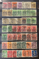 Deutsches Reich - 1923/24 - Sammlung - Gestempelt - Used Stamps