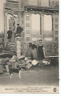 CPA SERMAIZE LES BAINS.Les RUINES.Animée Enfant, Femmes, Chien - Sermaize-les-Bains