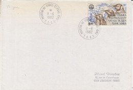 TAAF Cover Ca Martin-de-Vivies / St. Paul Et Amsterdam 11.6.1982(AW247) - Covers & Documents