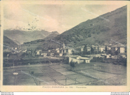 H433 Cartolina Provincia Di Bergamo- Piazza Brembana Panorama - Bergamo