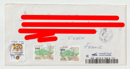 7877 Lettre Cover TUNISIE TUNISIA 2021 Registered Recommandé Olivier Zarrazi Foot Esperance Tunis - Tunisia (1956-...)