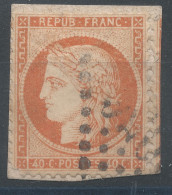 Lot N°83697   N°38/Fragment, Oblitéré GC - 1870 Siege Of Paris