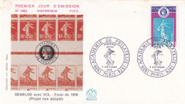 1er Jour, Académie De Philatélie - 1970-1979